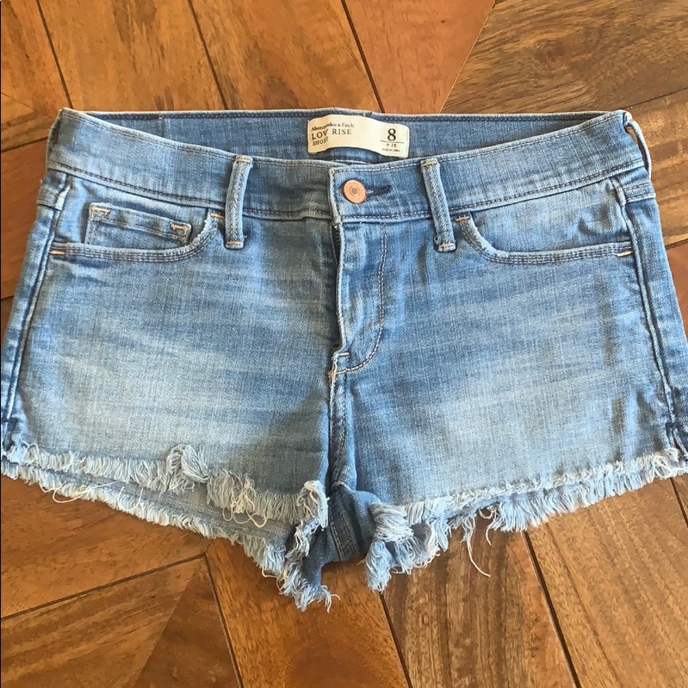 Abercrombie & Fitch denim cutoff shorts